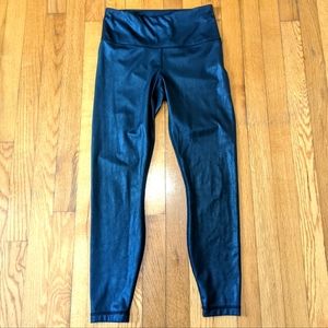NWOT 90 Degree by Reflex leather look faux leather leggings S